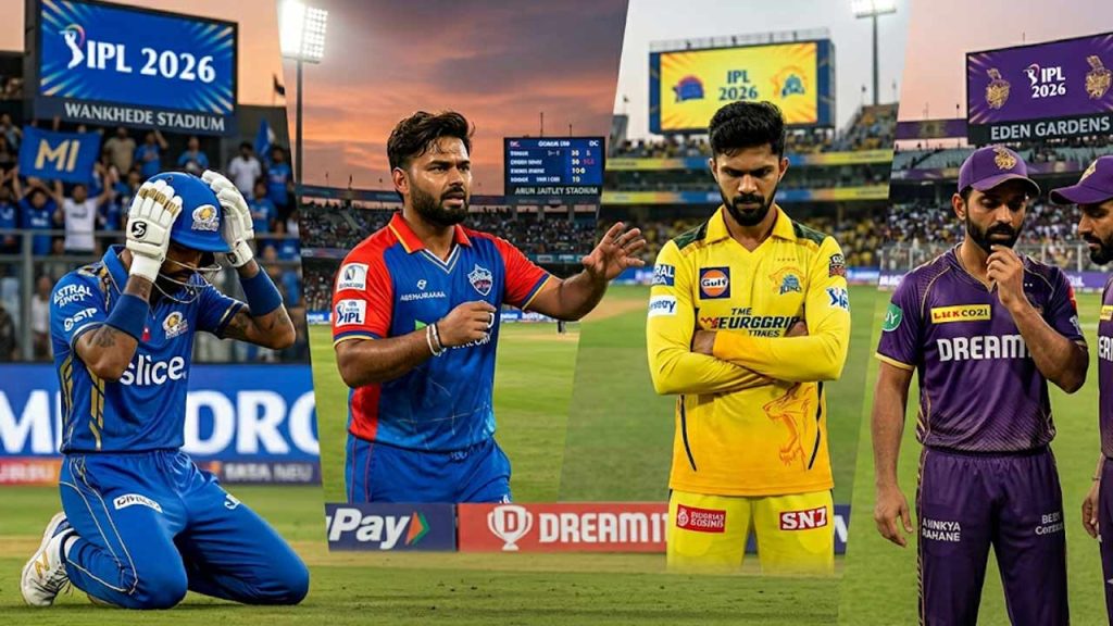Ipl 2026 Captains Under Pressure Hardik Ruturaj Pant Rahane Struggle