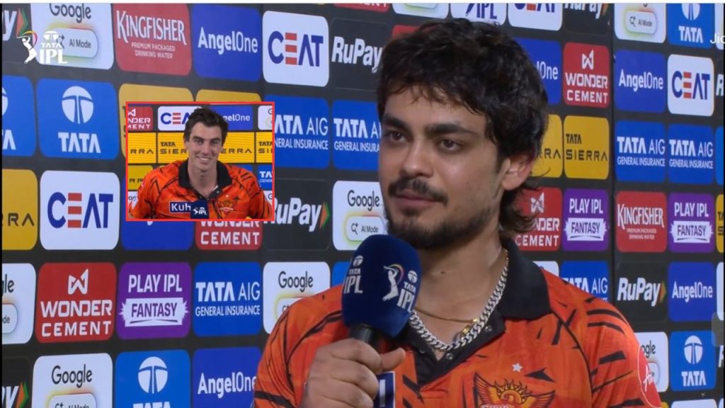 Ishan Kishan Praises Pat Cummins Srh Star Shines As Stand In Captain In Ipl 2026
