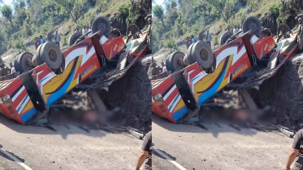 Jk Udhampur Bus Accident 15 Killed Gorge Crash Rescue Operations