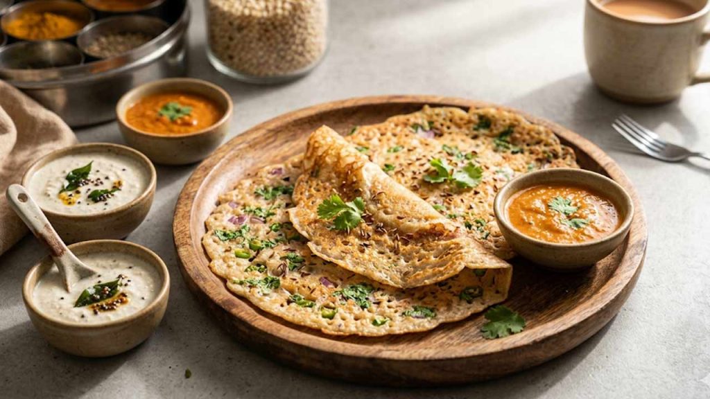Crispy Jowar Chilla In 10 Minutes Healthy Breakfast Recipe