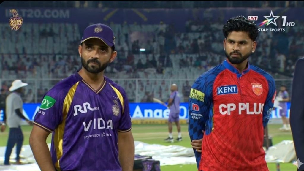 Kkr Vs Pbks Toss Update Ajinkya Rahane Opts To Bat Two Changes In Kkr Playing Xi