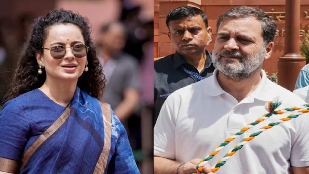 Politics Kangana Ranaut Slams Rahul Gandhi Headache Comment Womens Reservation Bill
