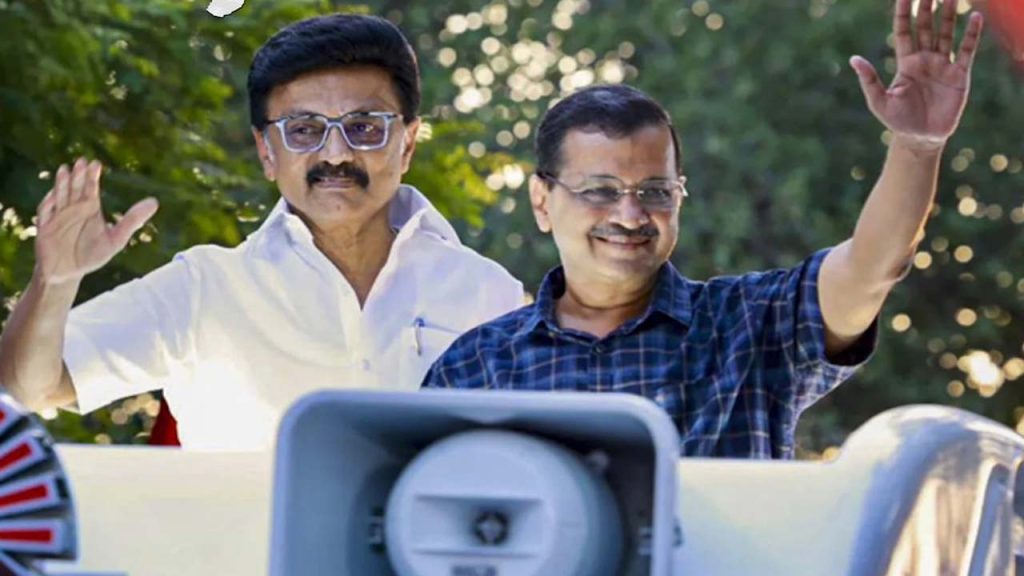 Kejriwal Delimitation Attack Democracy South India Bias Tamil Nadu Campaign