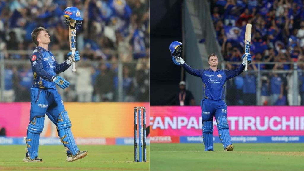 Mi Vs Srh Ryan Rickelton Hit 123 Runs Mumbai Indians Reach To 243 Sets Huge Target For Srh