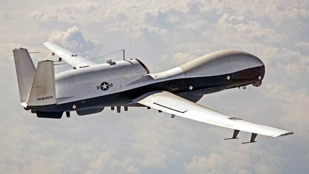 Us Navy Triton Drone Scans Cuba Coast 6 Hour Mission