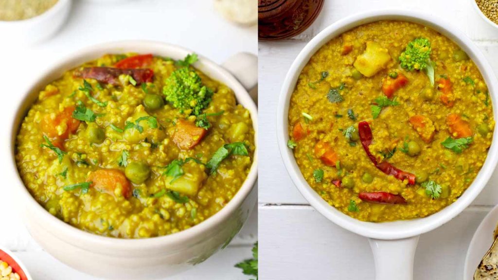 Multi Millet Masala Khichdi Recipe Healthy Tasty Alternative To Rice