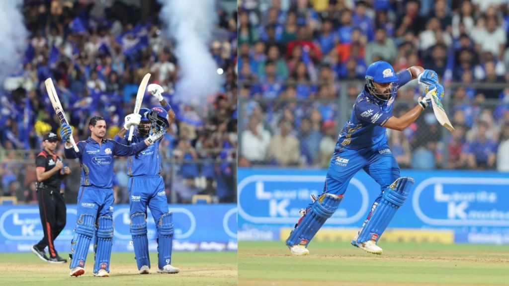 Mi Vs Pbks Quinton De Kock Century Helps Mumbai Reaches To 195 Punjab Face 196 Target