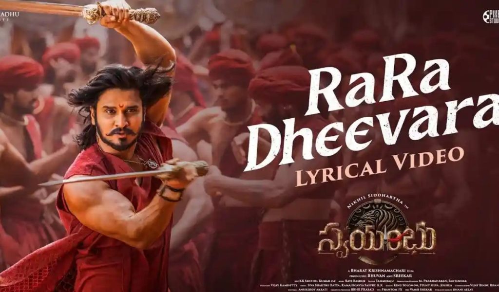 Nikhil Panindia Swayambhu Periodic Drama First Single Raradheevara Release