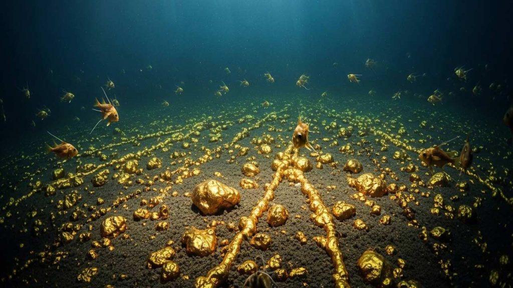 Origin Of Gold Discovered Deep Sea Volcanic Factories