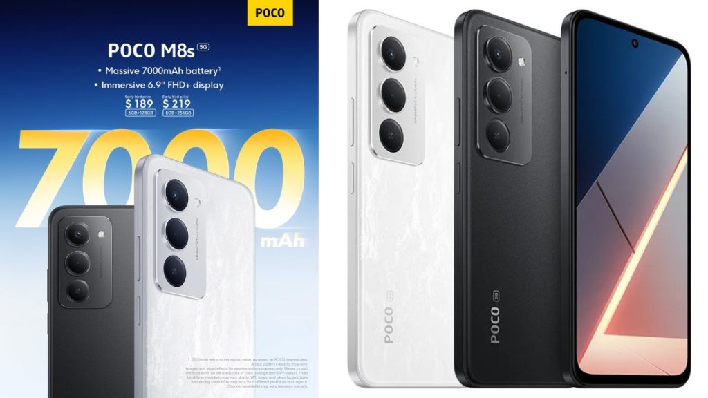 Poco M8s 5g Launched 144hz Display 7000mah Battery Snapdragon 6s Gen 3 At Budget Price