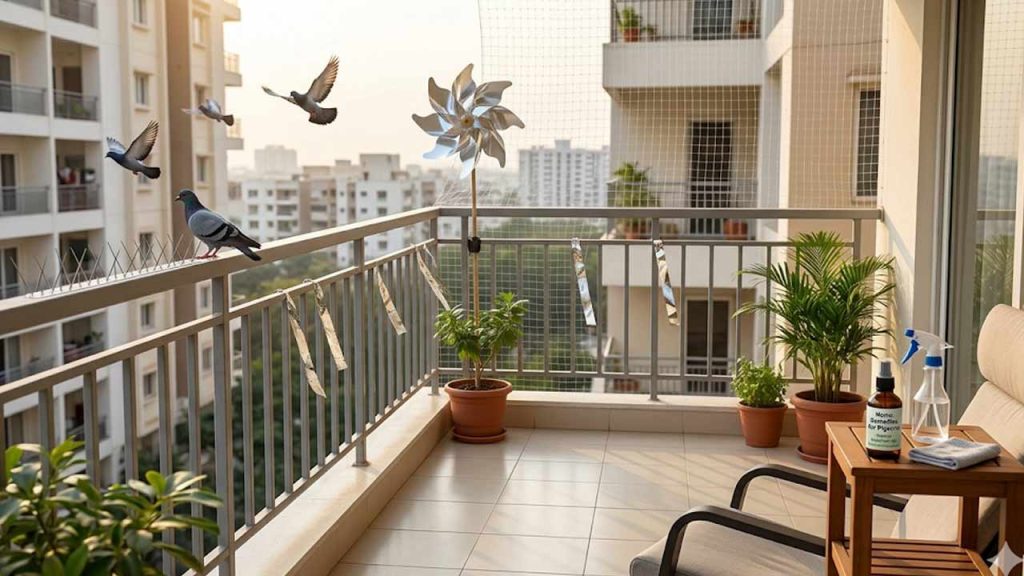 How To Get Rid Of Pigeons From Balcony Easy And Safe Home Remedies