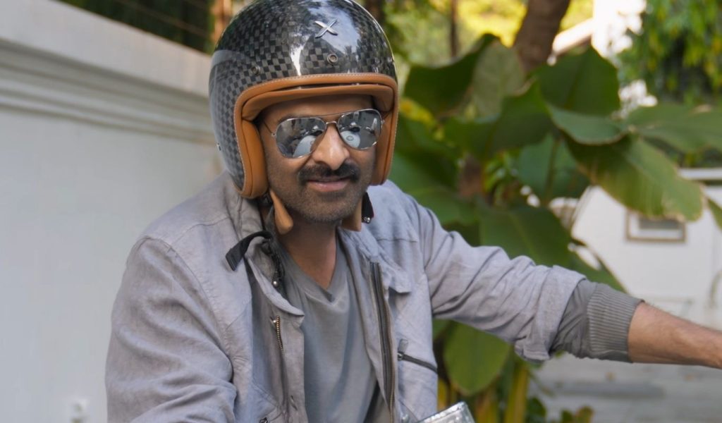 Prabhas Supports Sharwanands Biker Iconic Mirchi Look Returns In Viral Promo