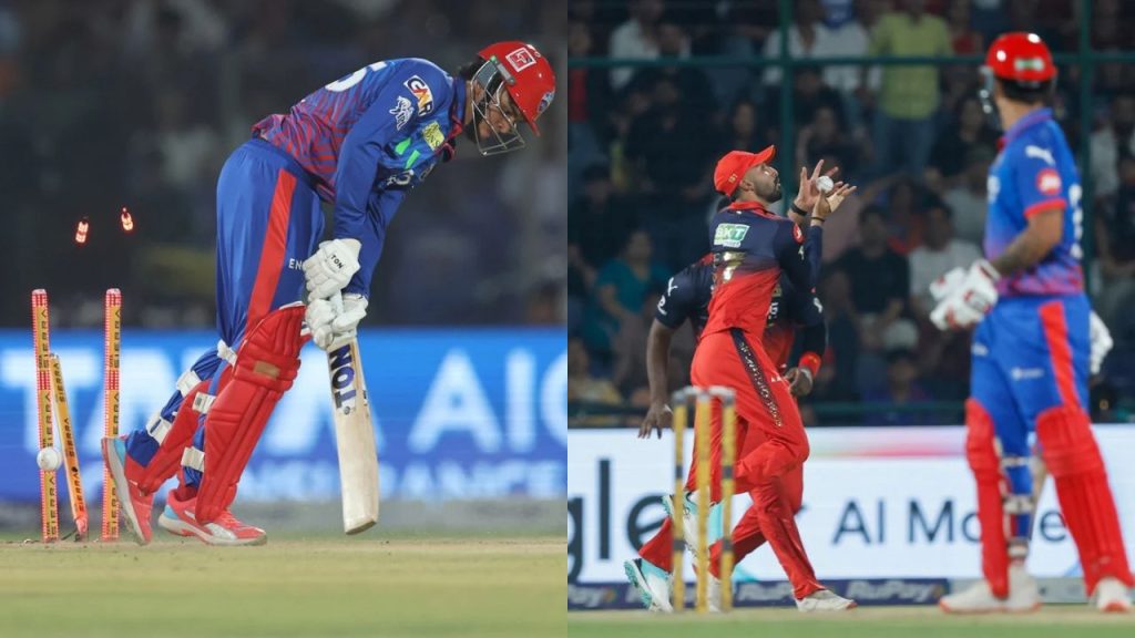 Delhi Capitals Crumble For Just 75 Rcb Bowlers Hazlewood Bhuvneshwar Taken Wickets