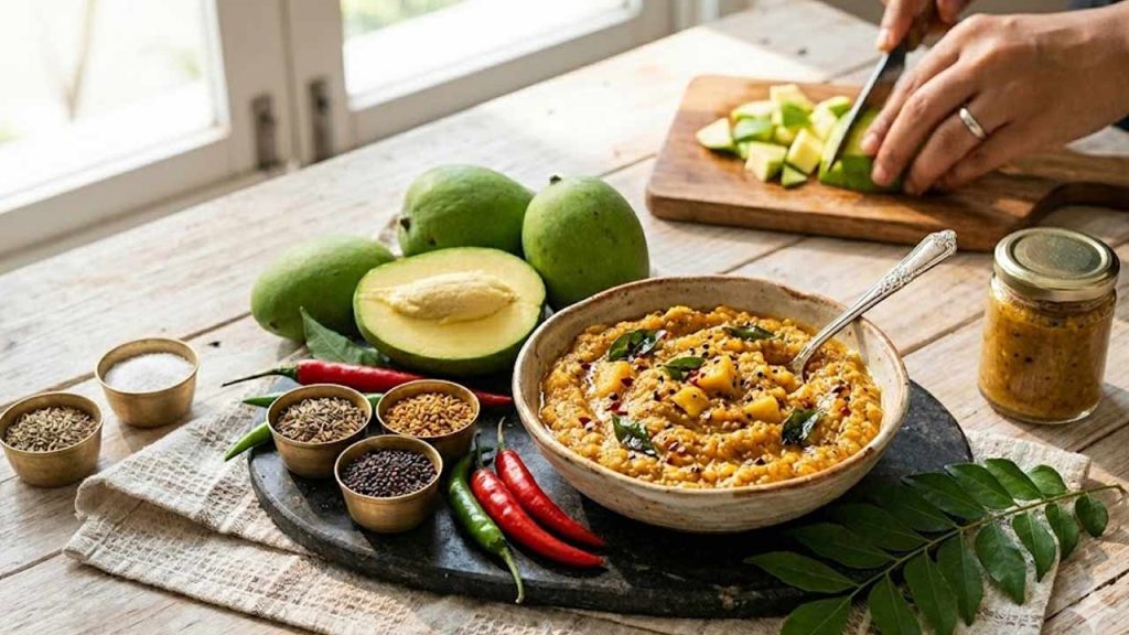 Easy Raw Mango Chutney Recipe Ready In 5 Minutes