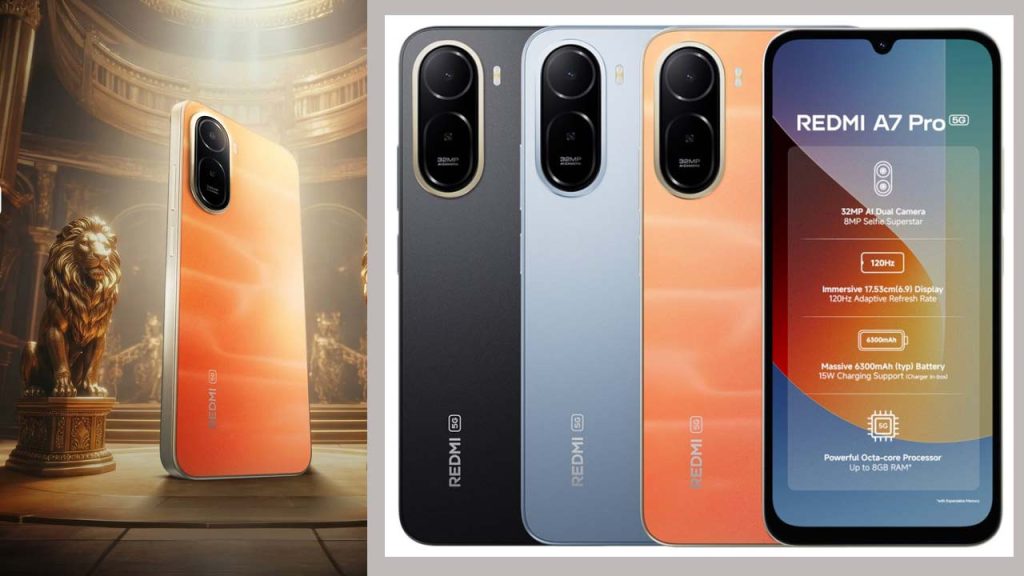 Xiaomi Introduces Redmi A7 Pro 5g With 6 9 Inch Display 6300mah Battery