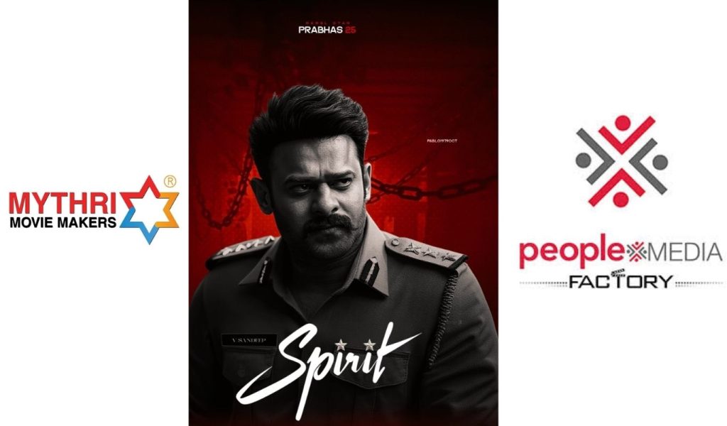 Spirit Ap And Tg Theatrical Rights Bagged By Mythri Movie Makers And People Media Factory