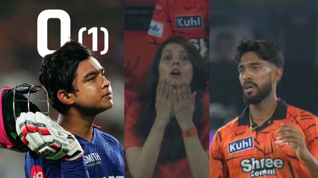 Srh Vs Rr Vaibhav Suryavanshi Golden Duck Kavya Maran Reaction Goes Viral