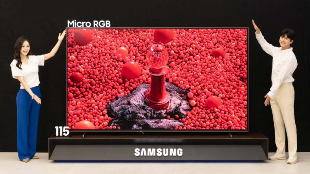 Samsung Micro Rgb Smart Tvs Launched 165hz Refresh Rate Dolby Atmos