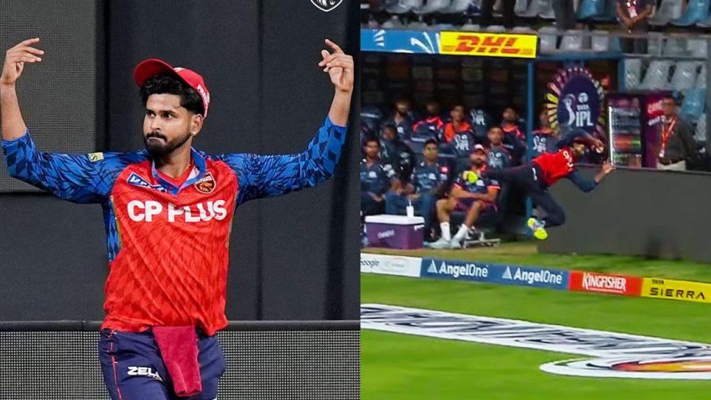 Shreyas Iyer Stunning Relay Catch Goes Viral In Mi Vs Pbks Clash