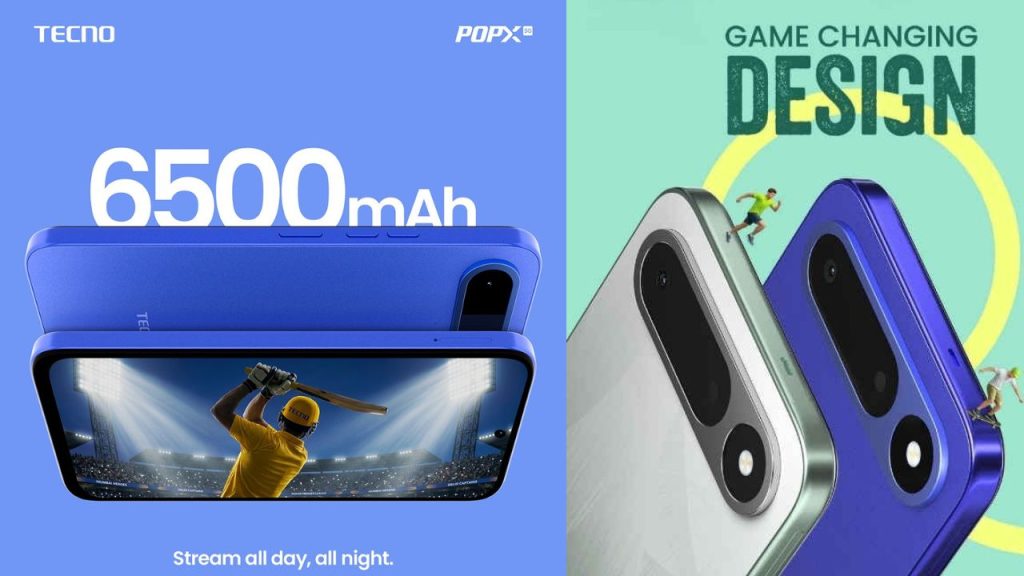 Tecno Pop X 5g Launched In India Price Specs 6500mah Battery Freelink Feature And More