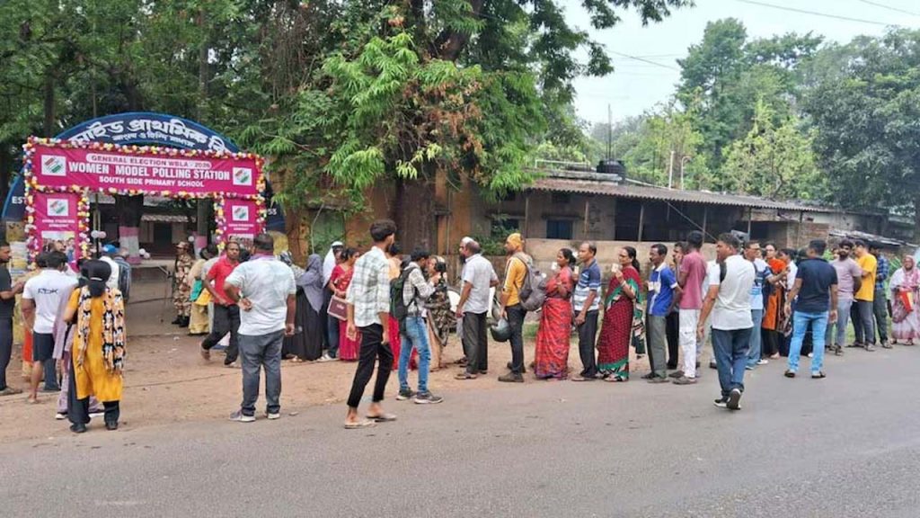 Tamil Nadu Election 2026 High Voter Turnout Morning