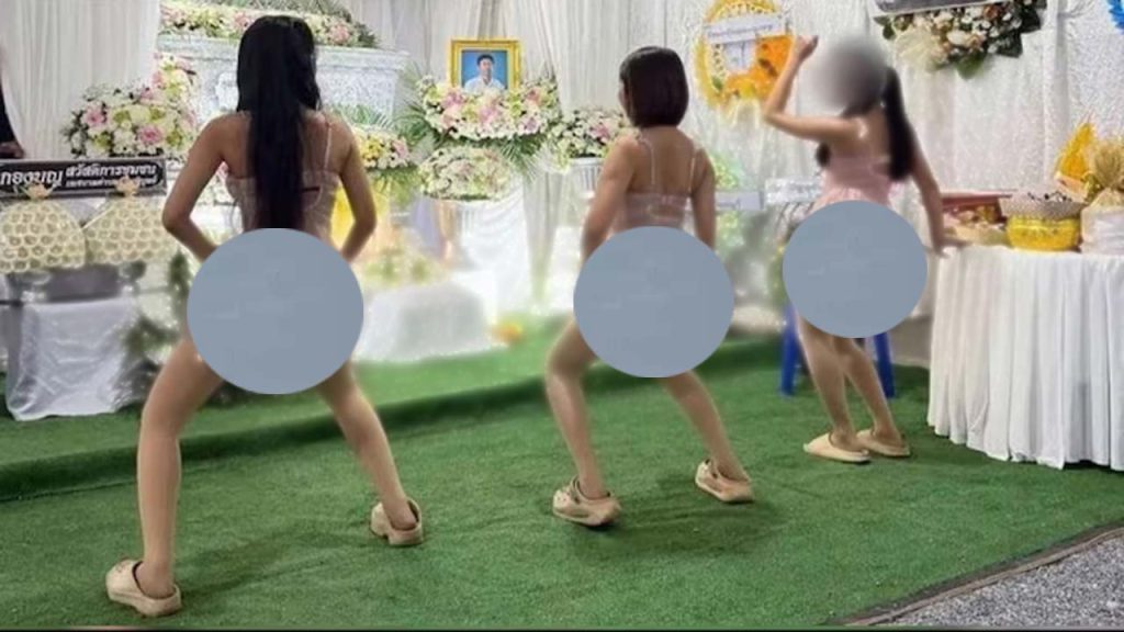 Thailand Funeral Viral Video Dancers Last Wish Controversy
