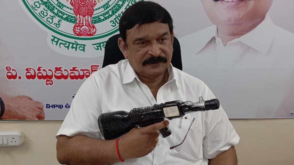 Vishnu Kumar Raju Targets Jagan With Alcohol Gun Remark Amaravati Row