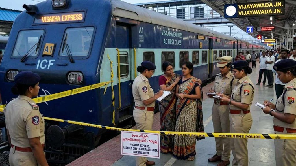 Married Woman Assaulted In Visakha Express Ac Coach Police Register Case