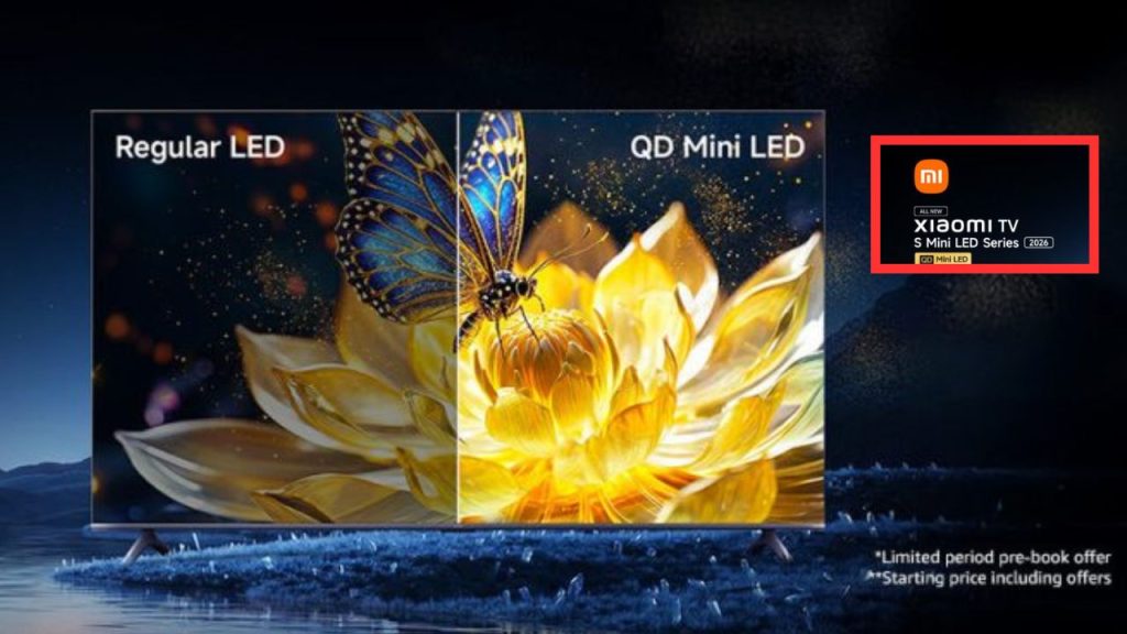 Xiaomi Tv S Mini Led Series 2026 Launched In India 4k Qd Mini Led 144hz Price And Specs Are