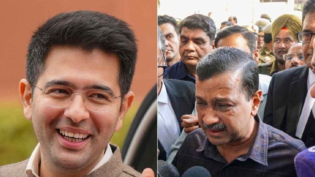 Arvind Kejriwal Reaction Raghav Chadha Bjp Aap Crisis