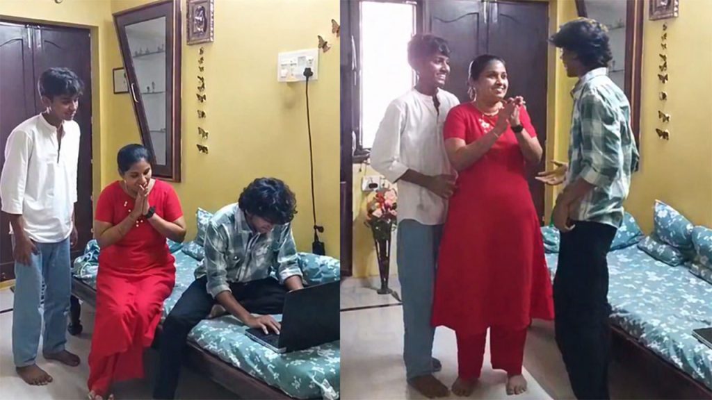 Ap Mother Son Pass 10th Exam Inspiring Story Ashwini Vijay