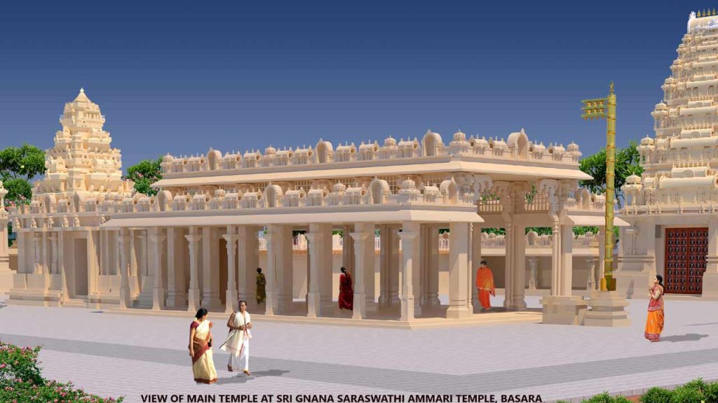 Basara Temple Redevelopment Masterplan Telangana