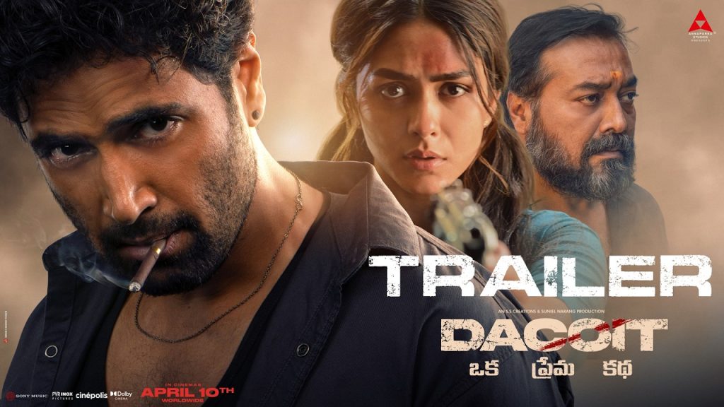 Adivi Sesh Mrunal Thakur Dacoit Trailer Release Review Success Rate