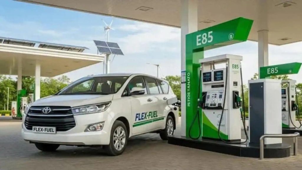 India E85 Ethanol Fuel Revolution Flex Fuel Vehicles Petrol Imports Reduction