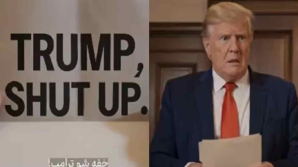 Iran Mocks Trump Ceasefire Extension Ai Video Shut Up