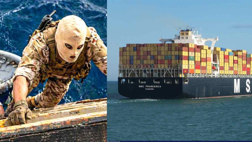 Iran Commandos Seize India Bound Ship Hormuz Video