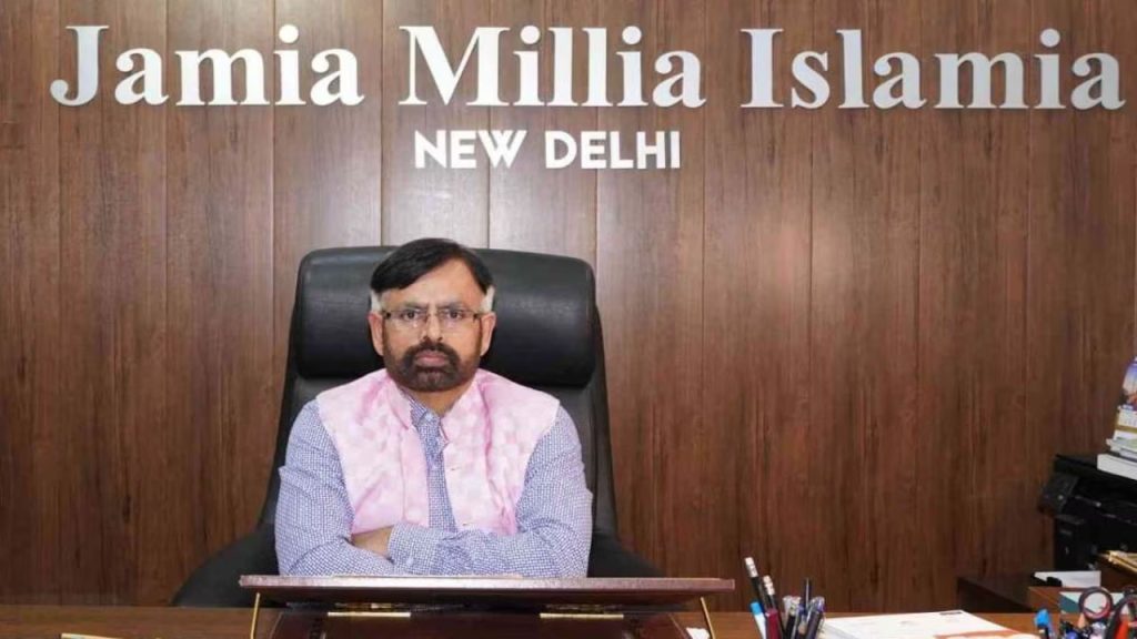 Jamia Jmi Vc Mazhar Asif Mahadev Dna Comments Rss Yuva Kumbh Controversy