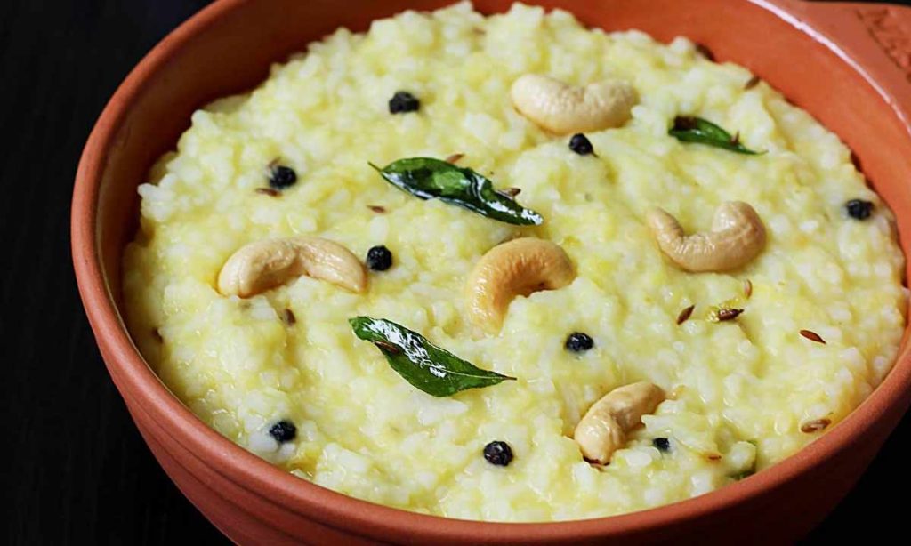 Temple Style Katte Pongali Recipe Secret Tip