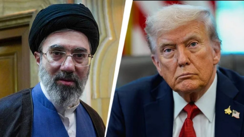 Iran Warning Us Strait Of Hormuz Tensions Mojtaba Khamenei Trump Sanctions