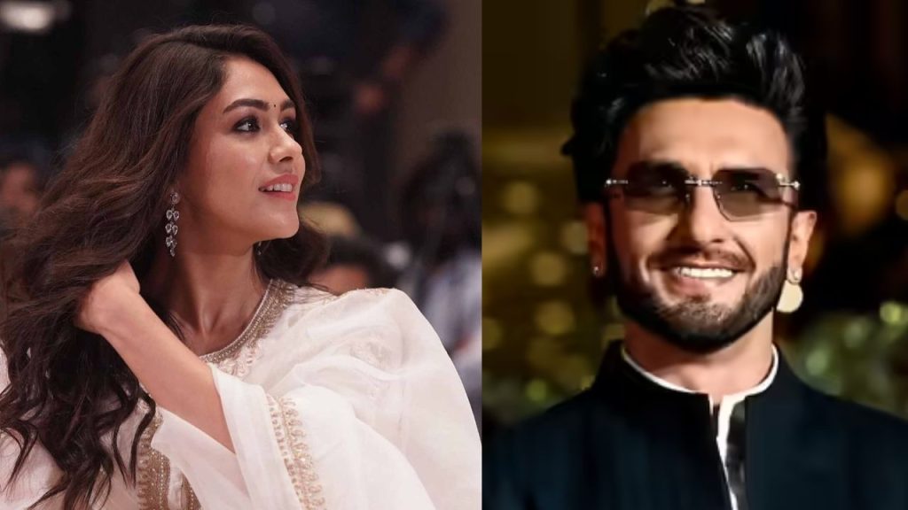 Mrunal Thakur Emotional Comments About Ranveer Singh Dacoit Promotions