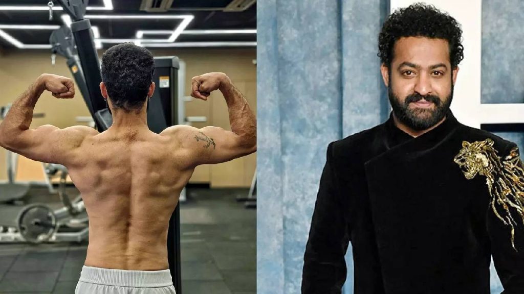 Ntr Neel Movie Dragon Shooting Update Hollywood Villain Gym Photo Viral