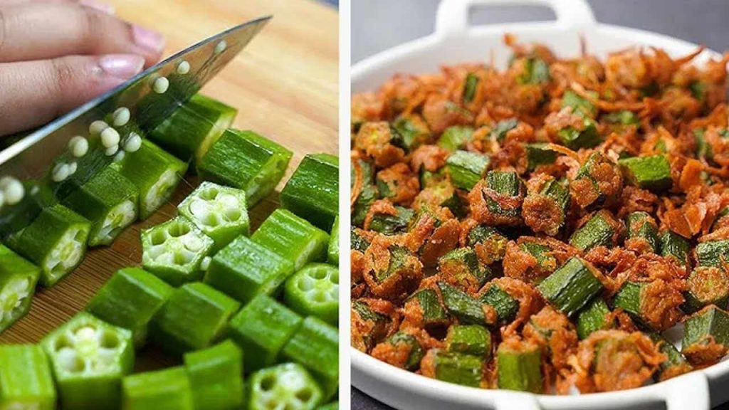 Ladyfinger Slime Tips How To Cut Okra Without Stickiness