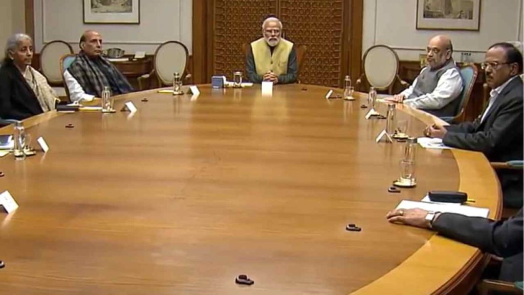 Pm Modi Chairs Ccs Meeting On West Asia Crisis