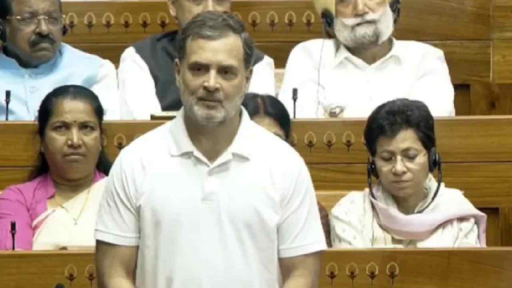Rahul Gandhis Wife Remark Sparks Laughter In Lok Sabha During Womens Reservation Bill Debate