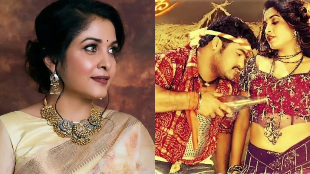 Ramya Krishna Dance With Ntr Before Wedding Night Simhadri Song Viral