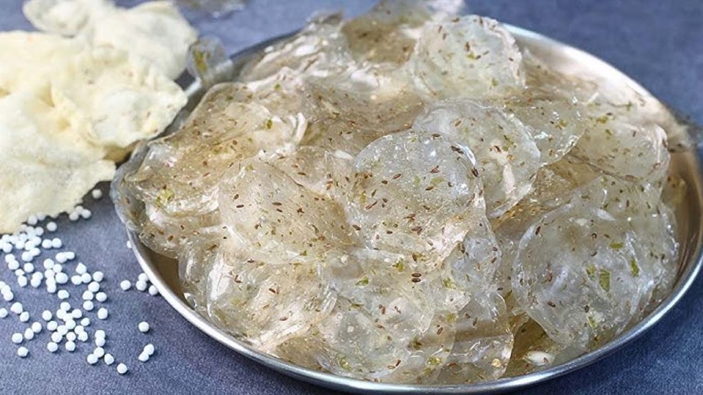 Fan Dried Sago Vadiyalu Easy Recipe No Sun