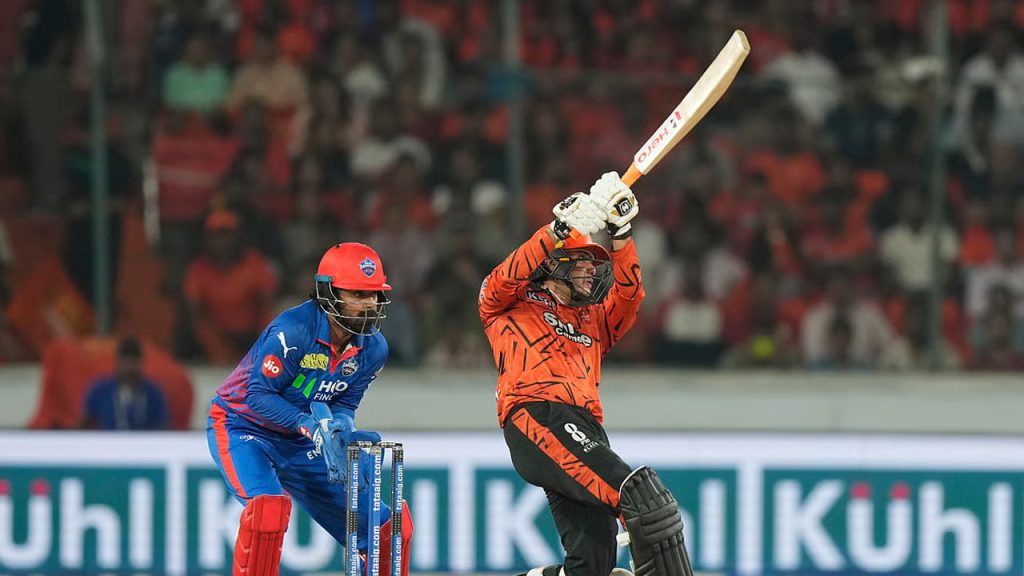 Srh Vs Dc Ipl 2026 Abhishek Sharma 135 Sunrisers Hyderabad 242 Score