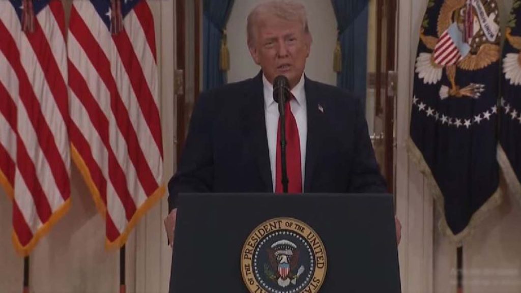 Trump Us Iran War Speech Operation Epic Fury Nuclear Threat