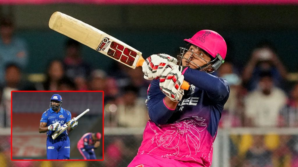 Vaibhav Sooryavanshi 43 Off 16 Nears Fastest 100 Sixes Record Ipl 2026