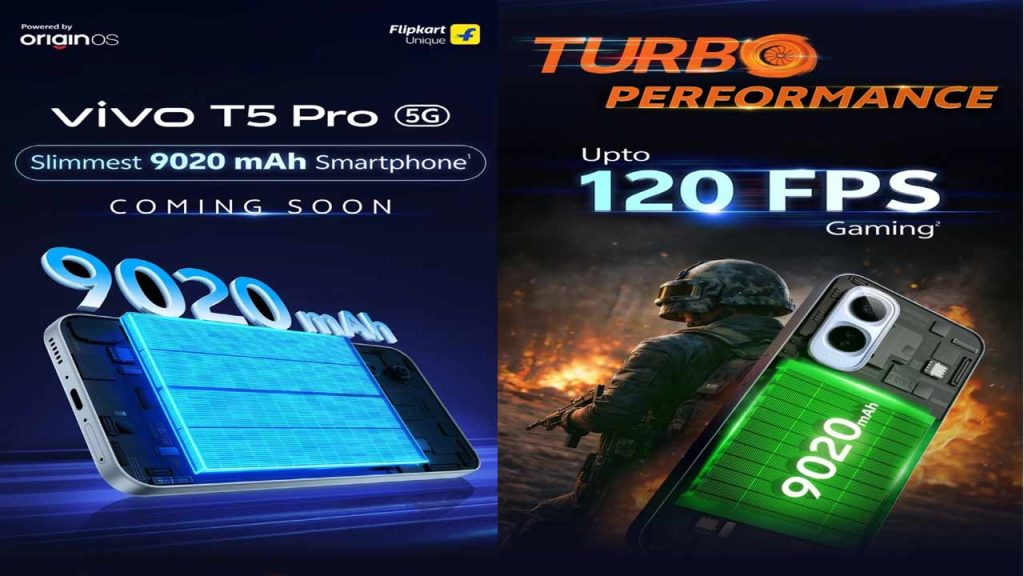 Vivo T5 Pro 5g Launch 9020mah Battery Amoled Display 120fps Gaming At Budget Price